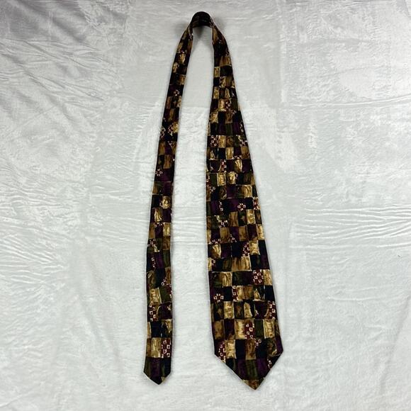 Ferrell Reed for the Regiment Shops of Colorado silk necktie tie - Picture 6 of 7